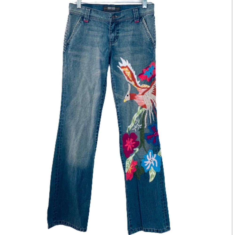 Switch embroiderem jeans denim  size 27